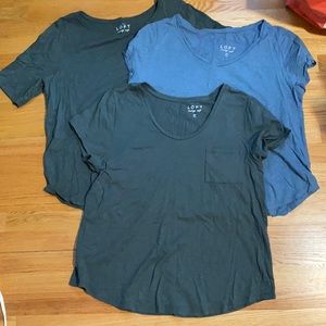3 Loft Vintage Soft Shirts!